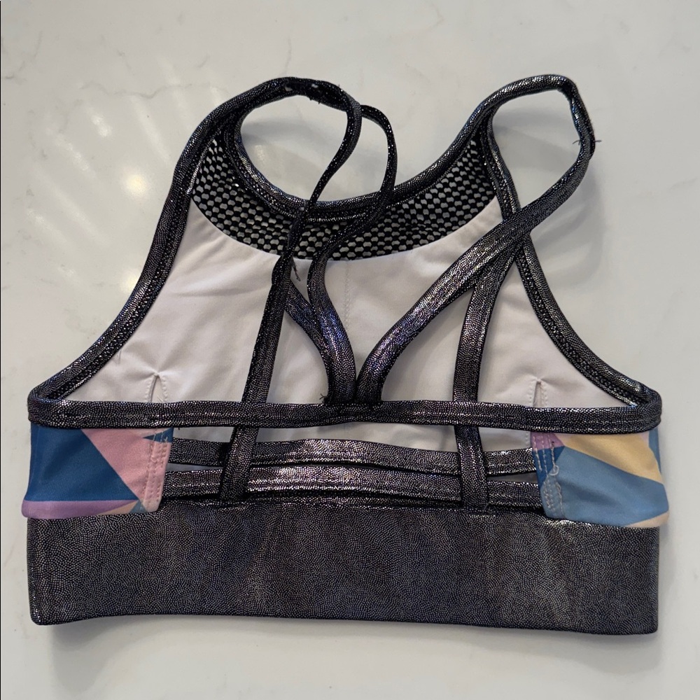 Rebel Rhinestone Sports Bra - Picture 2 of 3
